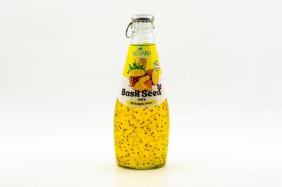 Нектар Aziano Pineapple with Basil Seed (Азиано Ананас с семенами базилика) 290 мл