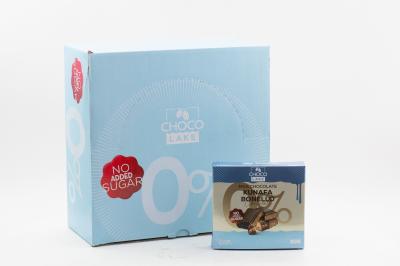 Молочный шоколад без сахара ра Choco Lake с начинкой из пасты Кунафа с кремом Бонелло (Иордания) 80г